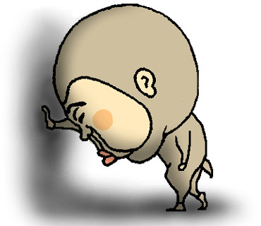 反省ザル