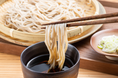 冷たい蕎麦の茹で方